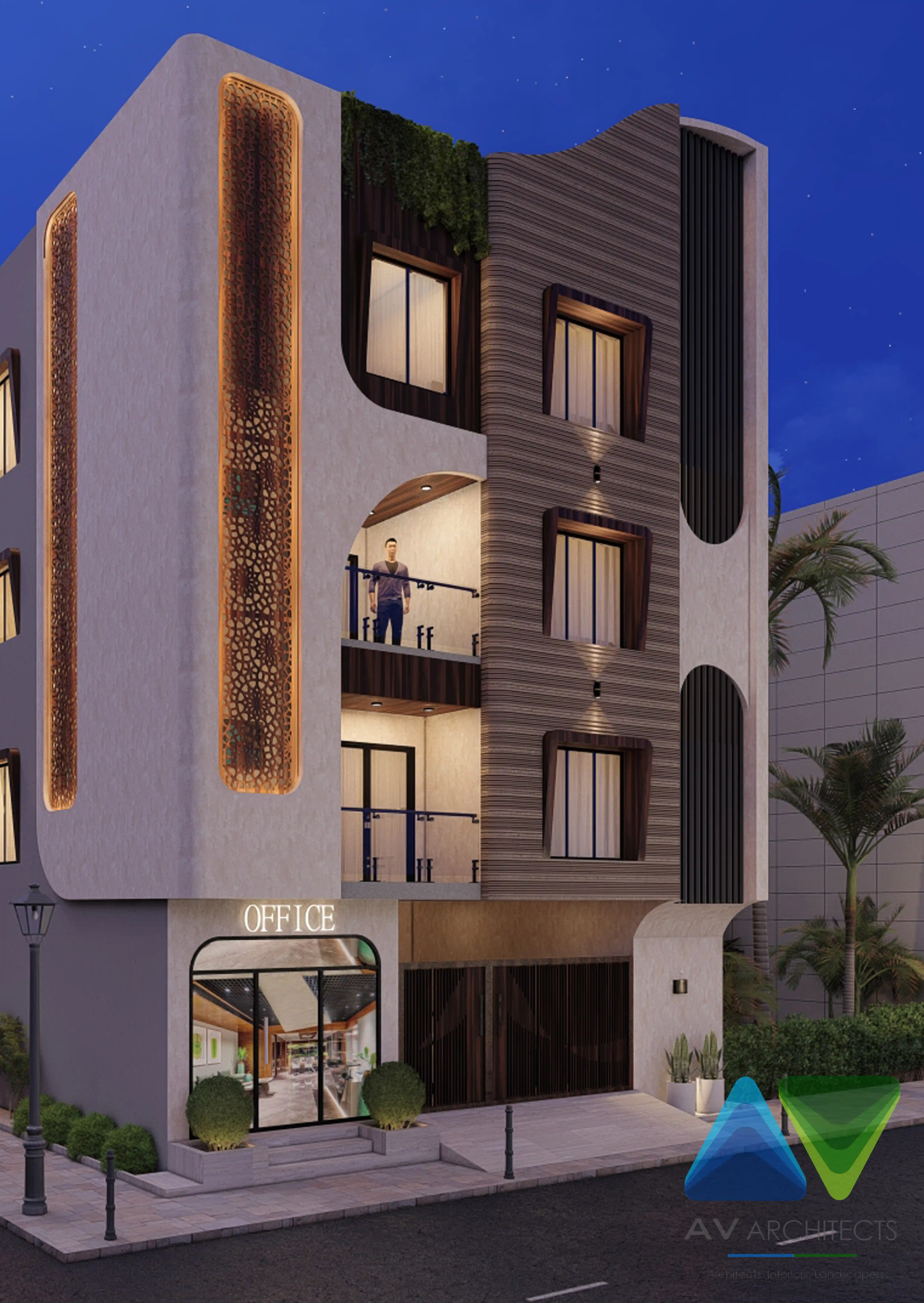Perungudi Building Architecture Project Image
